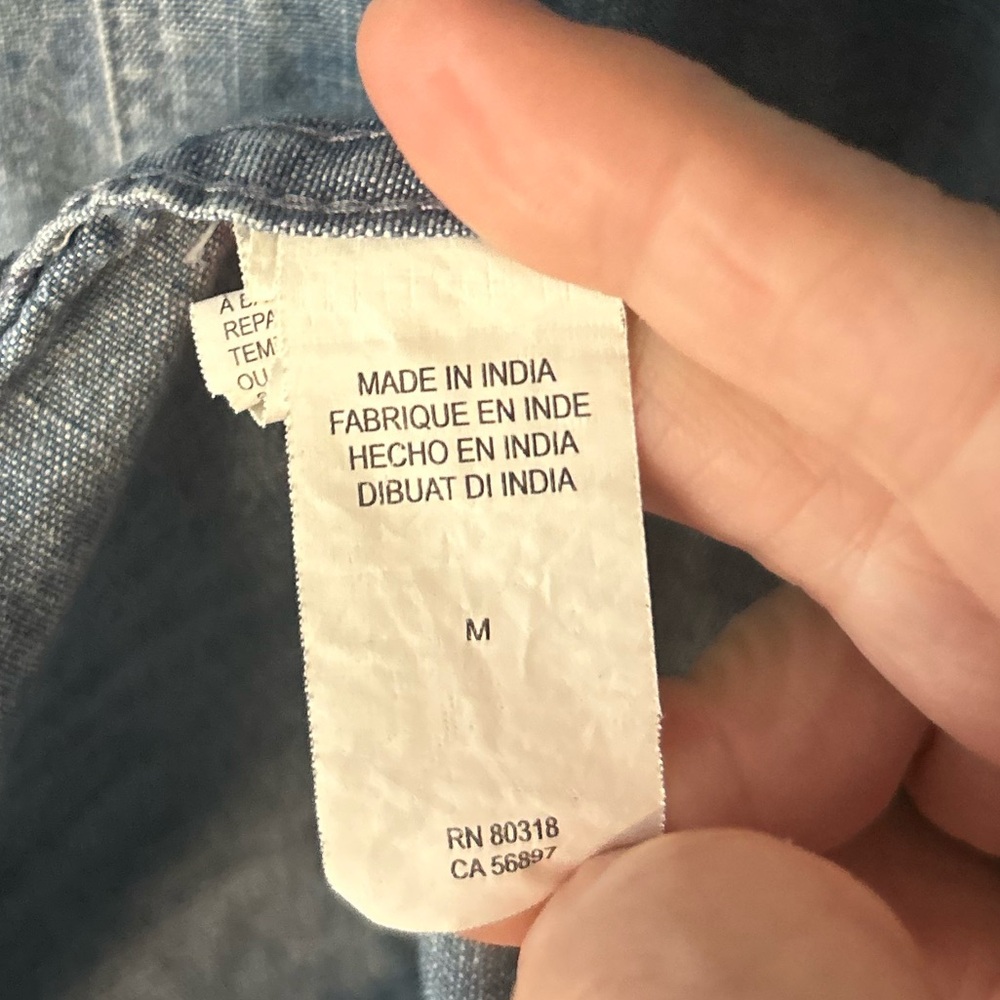 Lucky brand denim shirt - Picture 9 of 11